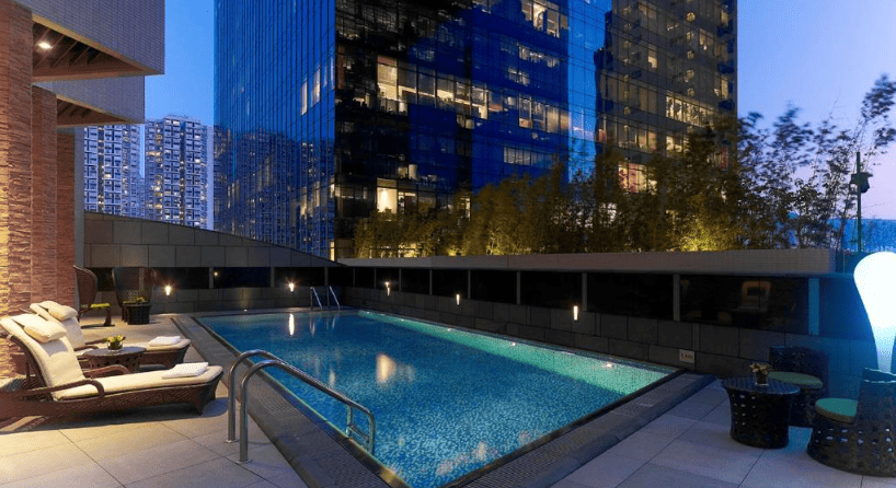 香港觀塘帝盛酒店泳池