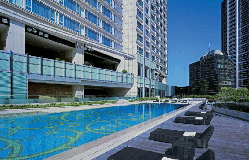 香港尖沙咀凱悅酒店泳池